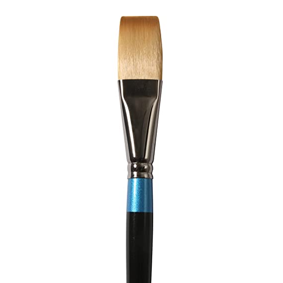 Daler-Rowney Aquafine Short Handle One Stroke Watercolour Brush (1in, AF21) Pack of 1