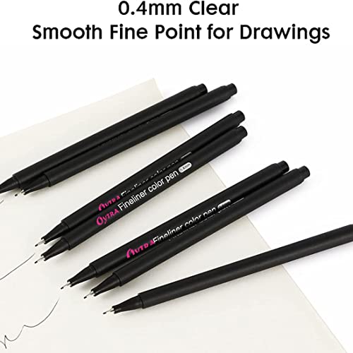 like it Drafting Pen Set of 12 Micro Pens,Art Pens,Fineliner Ink Pens
