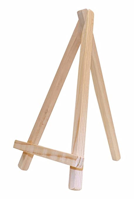 Natural Wooden Tabletop Easels (12 Inches, Pack of 2)