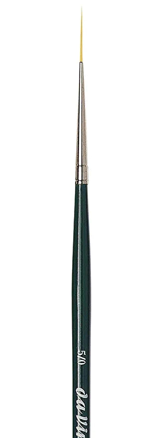 Da Vinci Brushes Nova Series 1270 Lettering/Liner Brush, Medium Pointed Synthetic, Size (5/0)