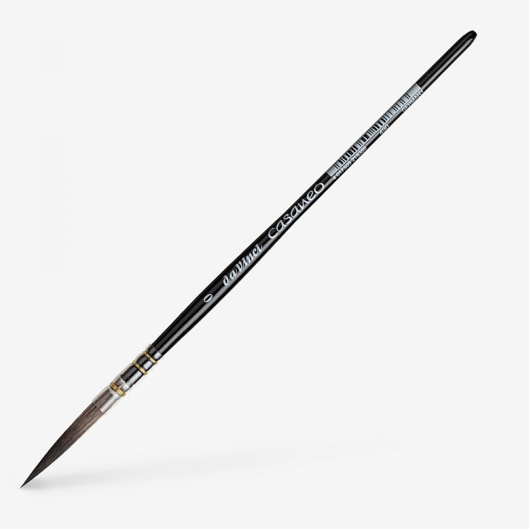 DA VINCI CASANEO Watercolour Brush With Long Fibre Setting Series 490, SIZE 0