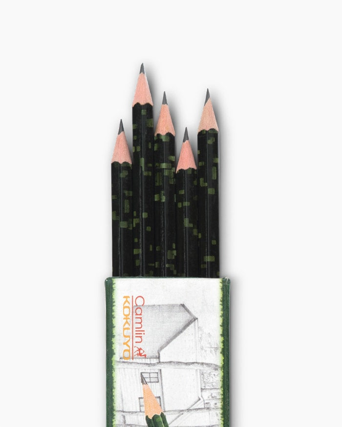 Camlin Drawing Pencils- Pack of 10 Pencils, 5B