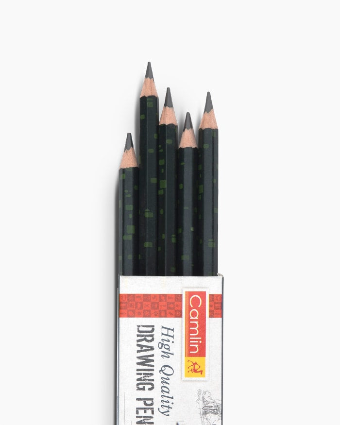 Camlin Drawing Pencils- Pack of 10 Pencils, 9B