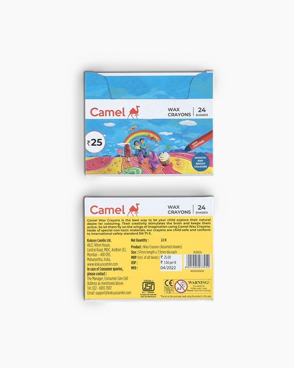 Camel Student Oil Pastels: Assorted Carton Pack of 50 Shades