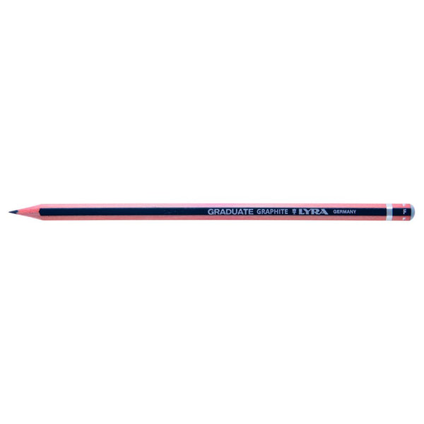Lyra Graduate F Graphite Pencil (Pack of 12)