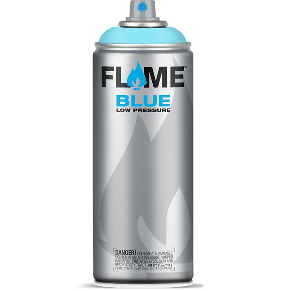 Flame Blue Low Pressure Acrylic Light Blue Colour Graffiti Spray Paint - FB 508 (400ml)