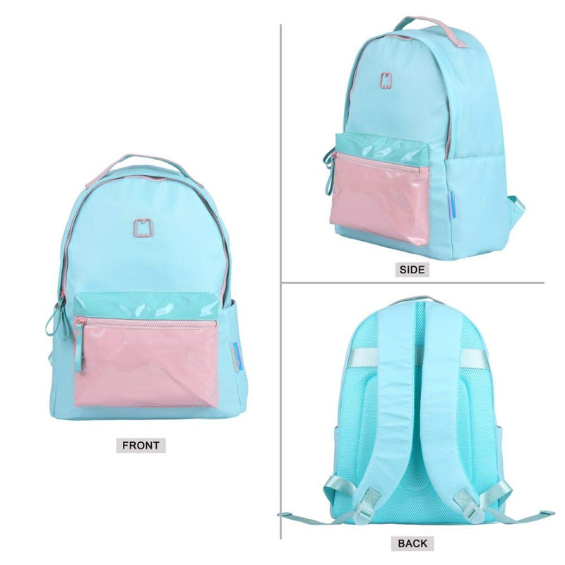 Linc Marshmallow Duo Vinil Blue Casual Backpack - 63508