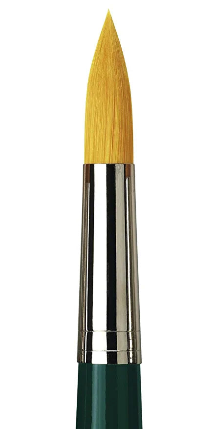 Davinci Nova Water Colour Brush Golden Synthetic Hair 1570 . Size 24