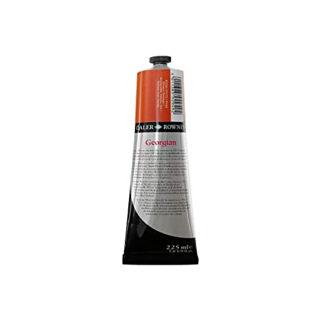 Daler-Rowney Georgian Oil Colour Metal Tube (225ml, Cadmium Orange Hue-619) Pack of 1