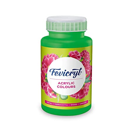 Fevicryl Fabric Acrylic Colour 500ml Light Green