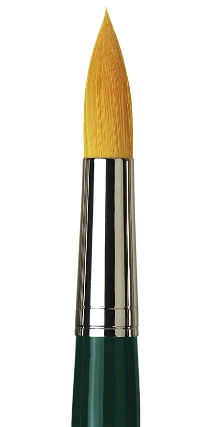Davinci Nova Water Colour Brush Golden Synthetic Hair 1570 . Size 26