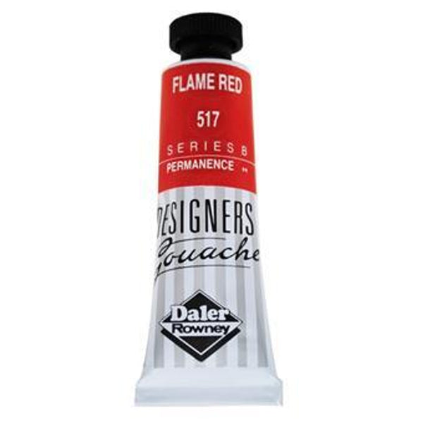Daler Rowney Designers Gouache 15ml Flame Red (Pack of 1)