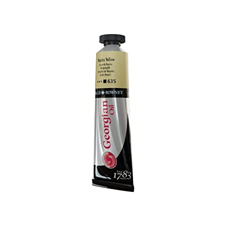 Daler-Rowney Georgian Oil Colour Metal Tube (38ml, Naples Yellow-635, Pack of 1)