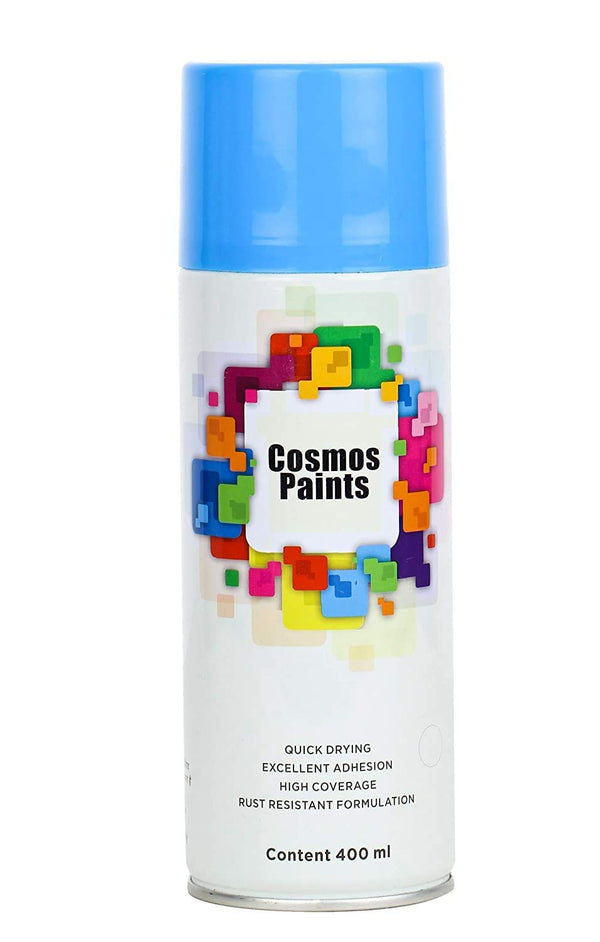 Cosmos Paints - Spray Paint in 015 Sky Blue 400ml