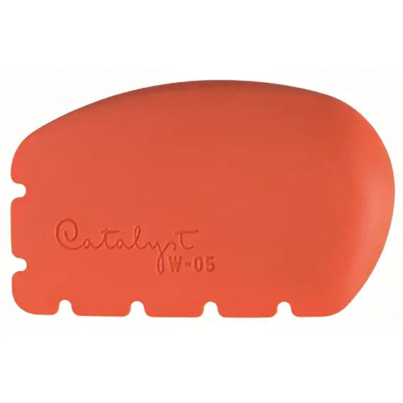Princeton Catalyst ™ Silicone Wedge Tool No. 5, Shape - W05, Colour - Red