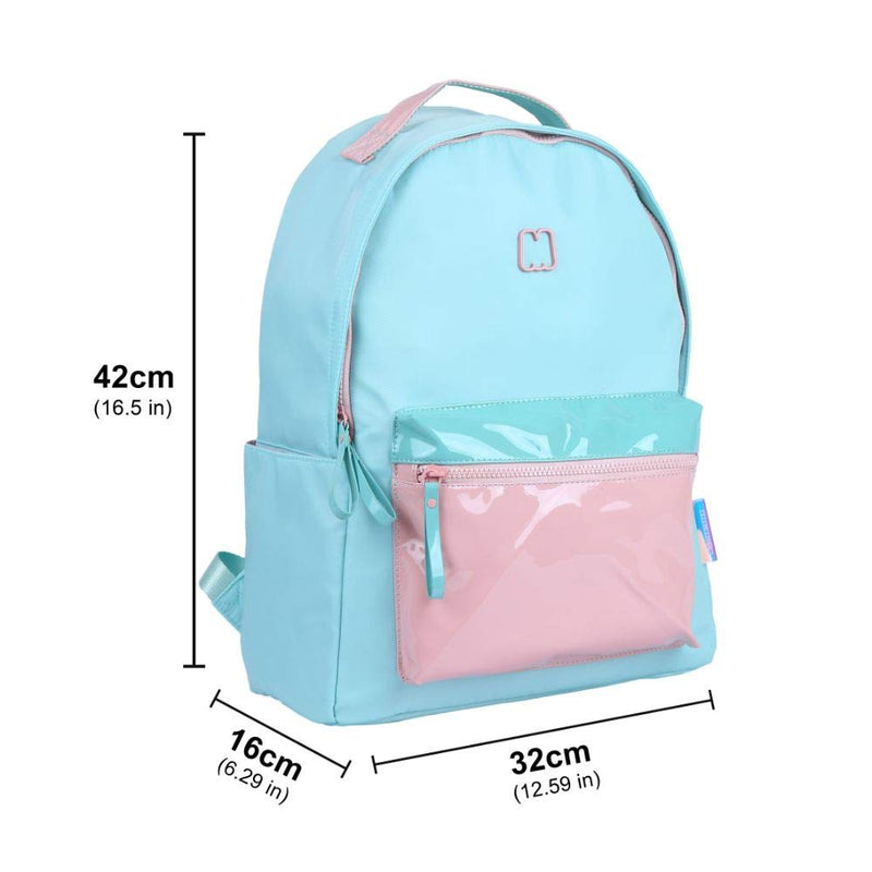 Linc Marshmallow Duo Vinil Blue Casual Backpack - 63508