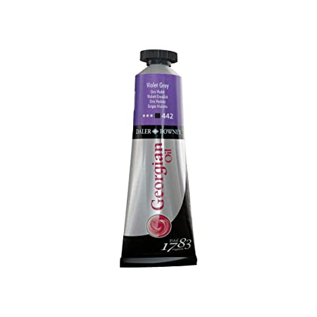 Daler-Rowney Georgian Oil Colour Metal Tube (38ml, Violet Grey-442), Pack of 1