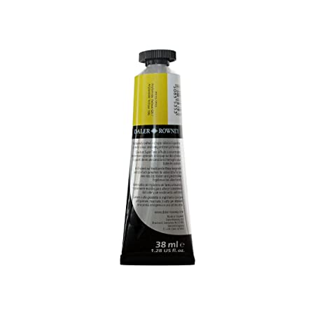 Daler-Rowney Georgian Oil Colour Metal Tube (38ml, Cadmium Yellow Pale Hue-617), Pack of 1