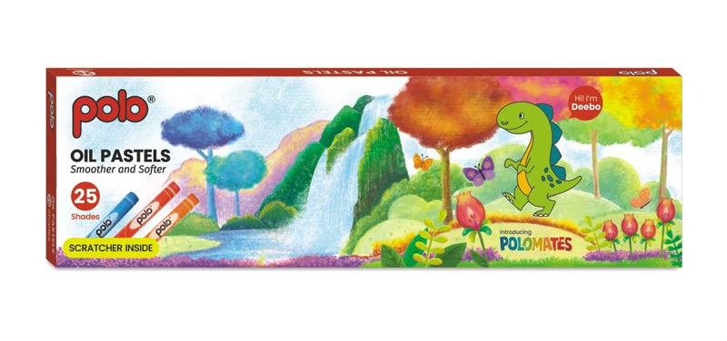 Polo Oil Pastels 25 Colours