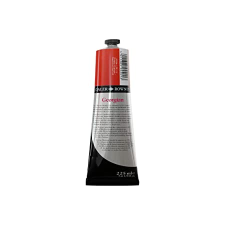 Daler-Rowney Georgian Oil Colour Metal Tube (225ml, Cadmium Red Light Hue-505) Pack of 1
