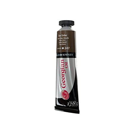 Daler-Rowney Georgian Oil Colour Metal Tube (225ml, Raw Umber-247) Pack of 1