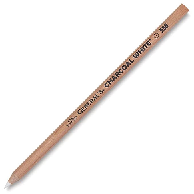 General's Pencil "The Original" White Charcoal Pencil