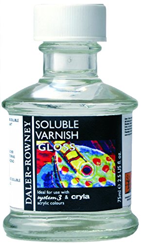 Daler-Rowney Acrylic Soluble Matt Varnish (75ml)