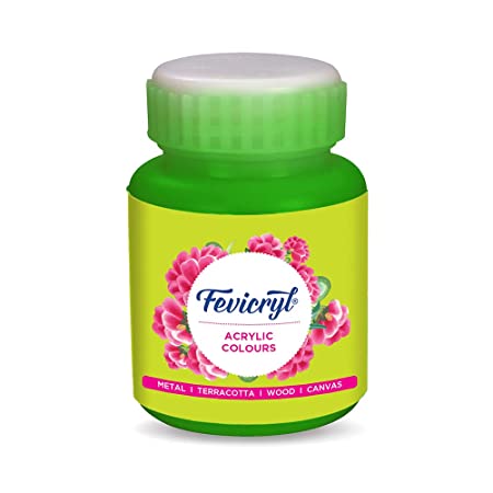 FEVICRYL Acrylic Pearl Colour 100ml- Green