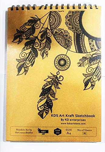 KDS Art Kraft Sketchbook A4-40 Sheets