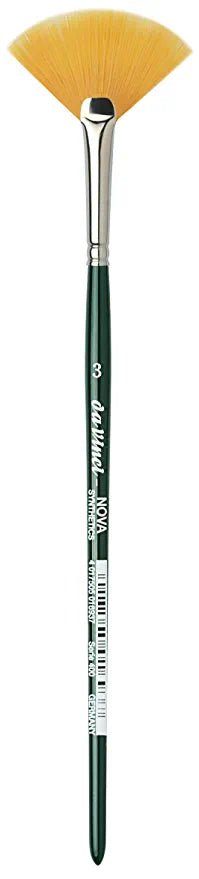 DA VINCI Series 400 NOVA Synthetic Fan Brushes Size (3)