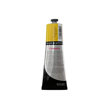 Daler-Rowney Georgian Oil Colour Metal Tube (225ml, Cadmium Yellow Deep Hue-618) Pack of 1