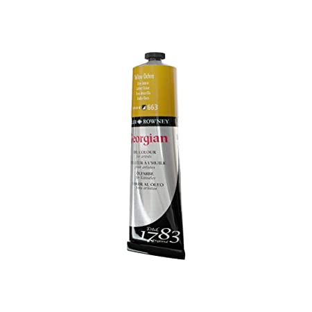 Daler-Rowney Georgian Oil Colour Metal Tube (225ml, Yellow Ochre-663) Pack of 1