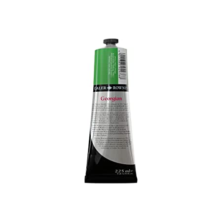 Daler-Rowney Georgian Oil Colour Metal Tube (225ml, Permanent Green Light-347) Pack of 1