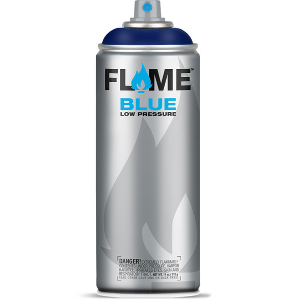 Flame Blue Low Pressure Acrylic Sapphire Blue Colour Graffiti Spray Paint - FB 522 (400ml)