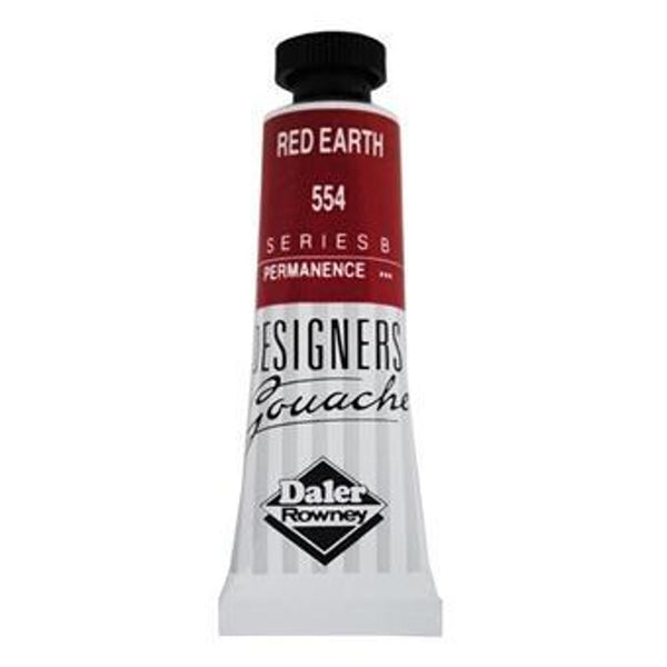 Daler Rowney Designers Gouache 15ml Red Earth (Pack of 1)