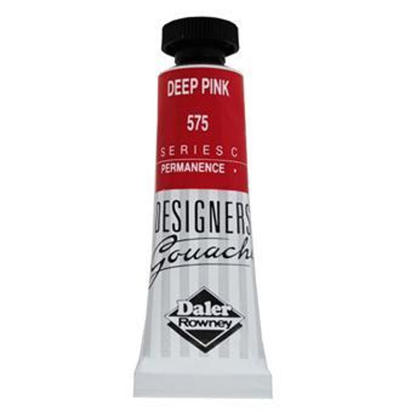 Daler Rowney Designers Gouache 15ml Deep Pink (Pack of 1)