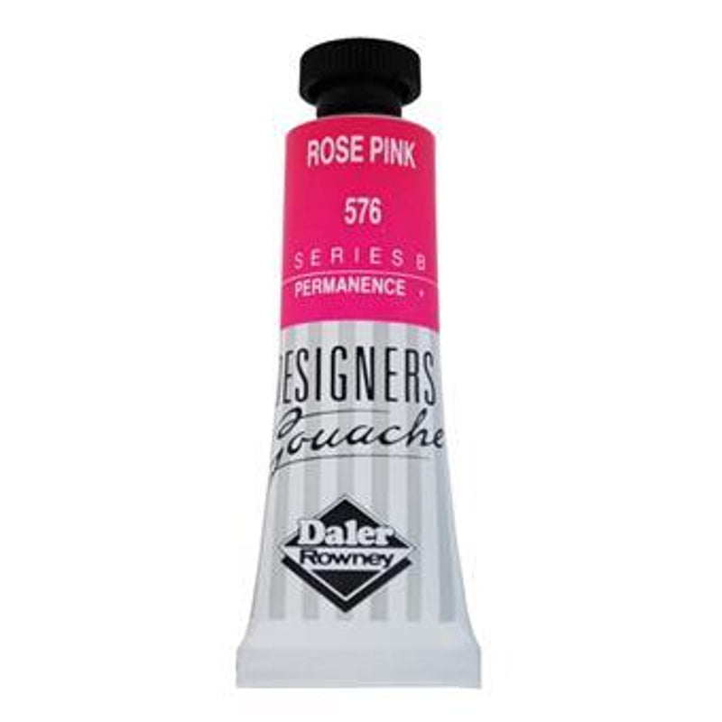 Daler Rowney Designers Gouache 15ml Rose Pink (Pack of 1)