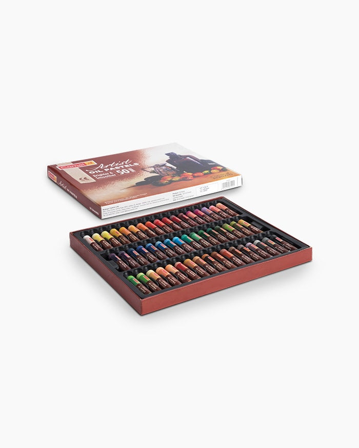 Camel Artist Oil Pastels- Assorted Pack of 50 Shades
