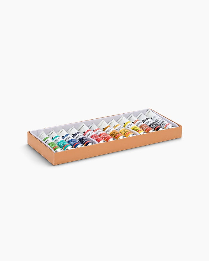 Camel Student Oil Color Box - 20ml Tubes, 12 Shades