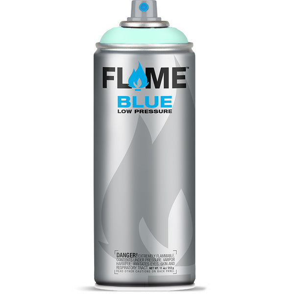 Flame Blue Low Pressure Acrylic Riviera Light Colour Graffiti Spray Paint - FB 600 (400ml)