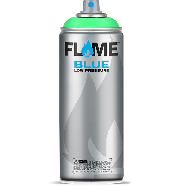 Flame Blue Low Pressure Acrylic Lagoon Blue Colour Graffiti Spray Paint - FB 604 (400ml)