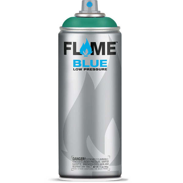 Flame Blue Low Pressure Acrylic Ocean Blue Colour Graffiti Spray Paint - FB 606 (400ml)