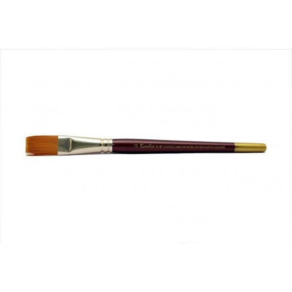 Camlin Series 67 Synthetic Gold Flat Brush No-10