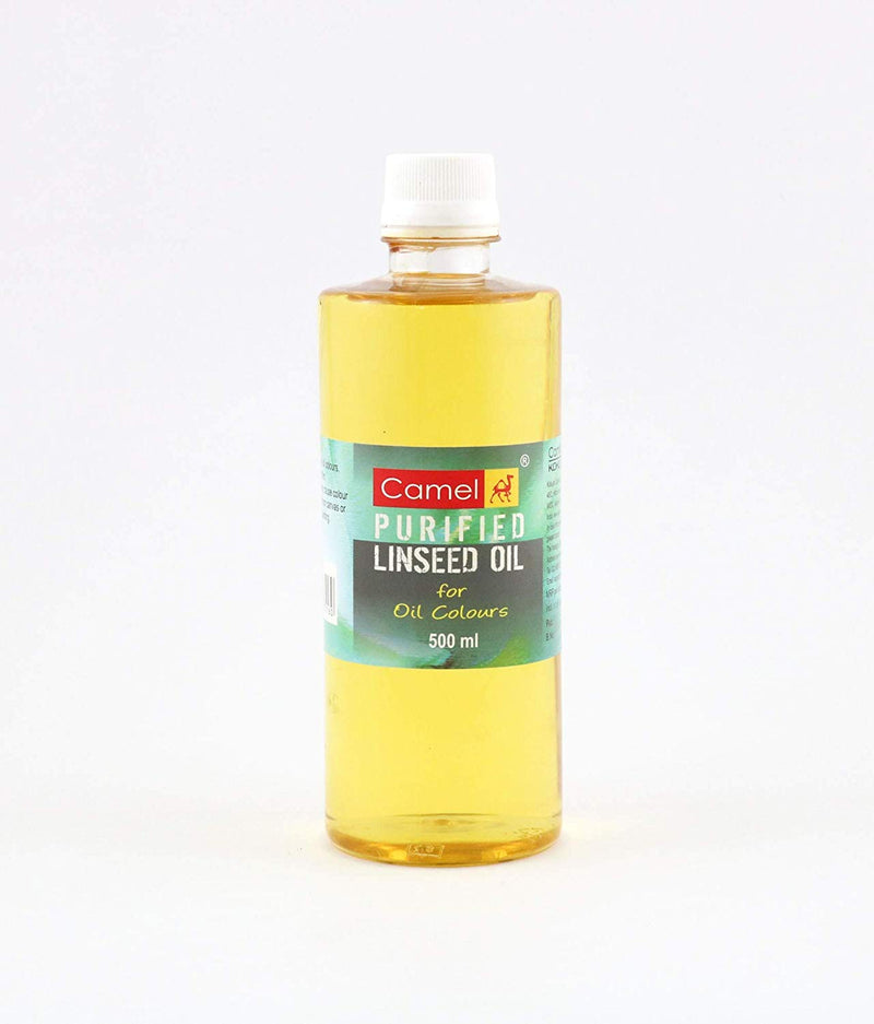Camel Purified Linseed Oil- Individual Bottle of 500ml