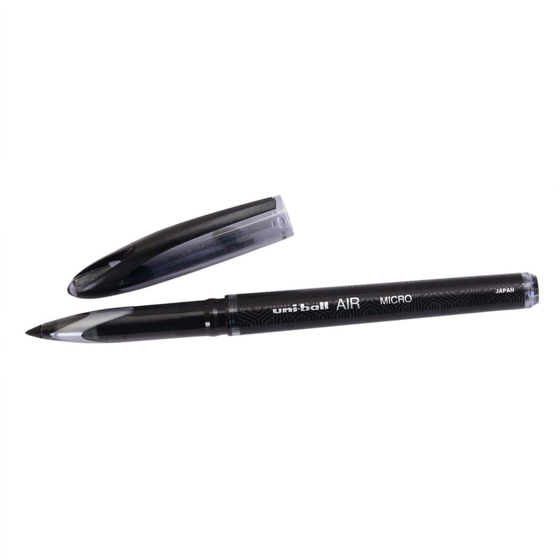 Uniball UBA-188-M Air Roller Ball Pen (Black, Pack of 1)