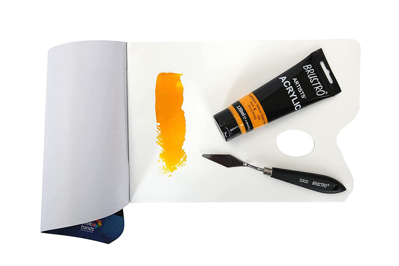 Brustro Artists Acrylic 120ml Cadmium Yellow Deep Hue