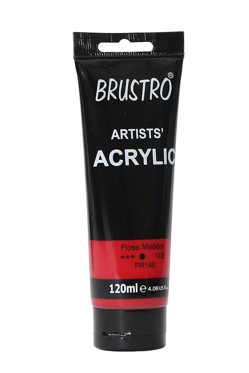 Brustro Arists' Acrylic 120ml Rose Madder