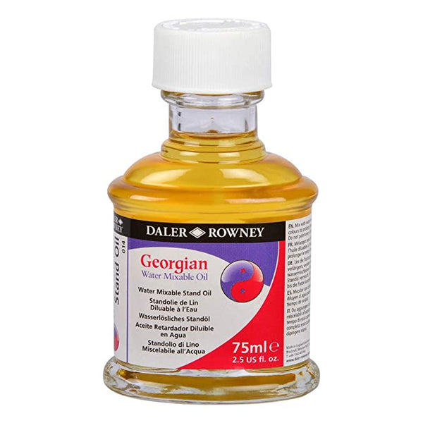Daler-Rowney Georgian Water Mixable Stand Oil Colour Jar (75ml), Pack of 1