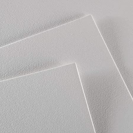 Canson Palette 95 GSM Smooth 24 x 32 cm Paper Pad (White, 40 Sheets)