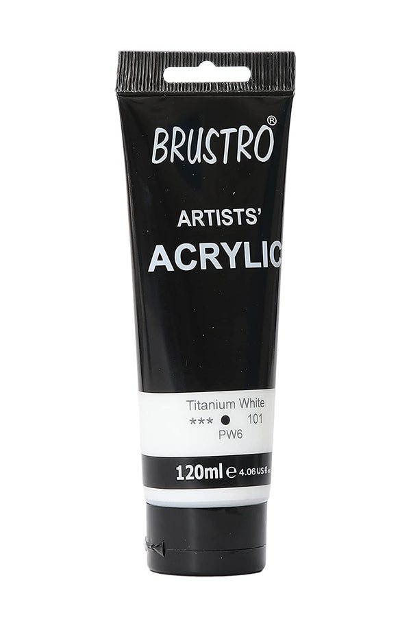 Brustro Artists' Acrylic 120ml Titanium White